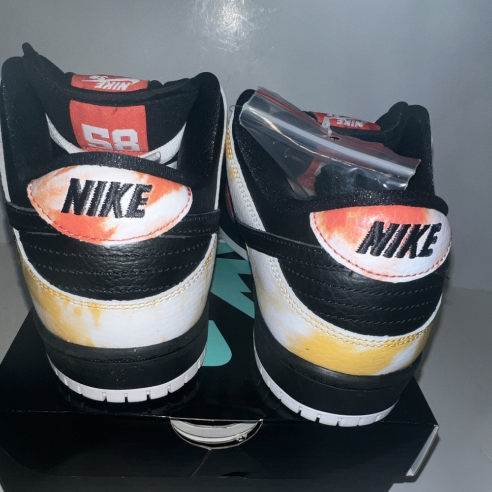 Nike SB Dunk Low Pro Rayguns Black Men's Size 8.5 Medium Skateboarding Shoes‎ - Picture 3 of 11